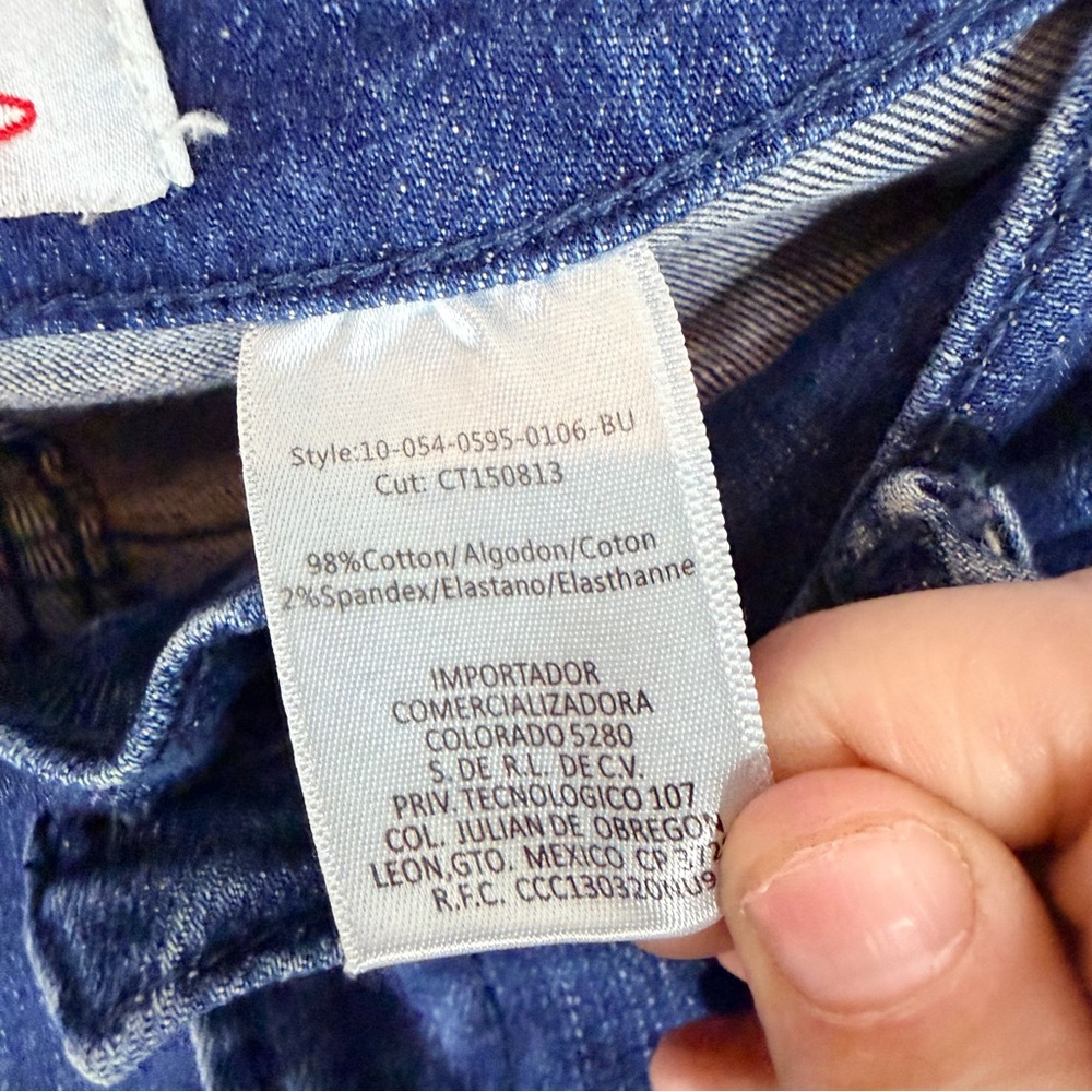 TIN HAUL Women’s Size 26/S Denim Jeans Flare Style Fit Stretch - Picture 8 of 16